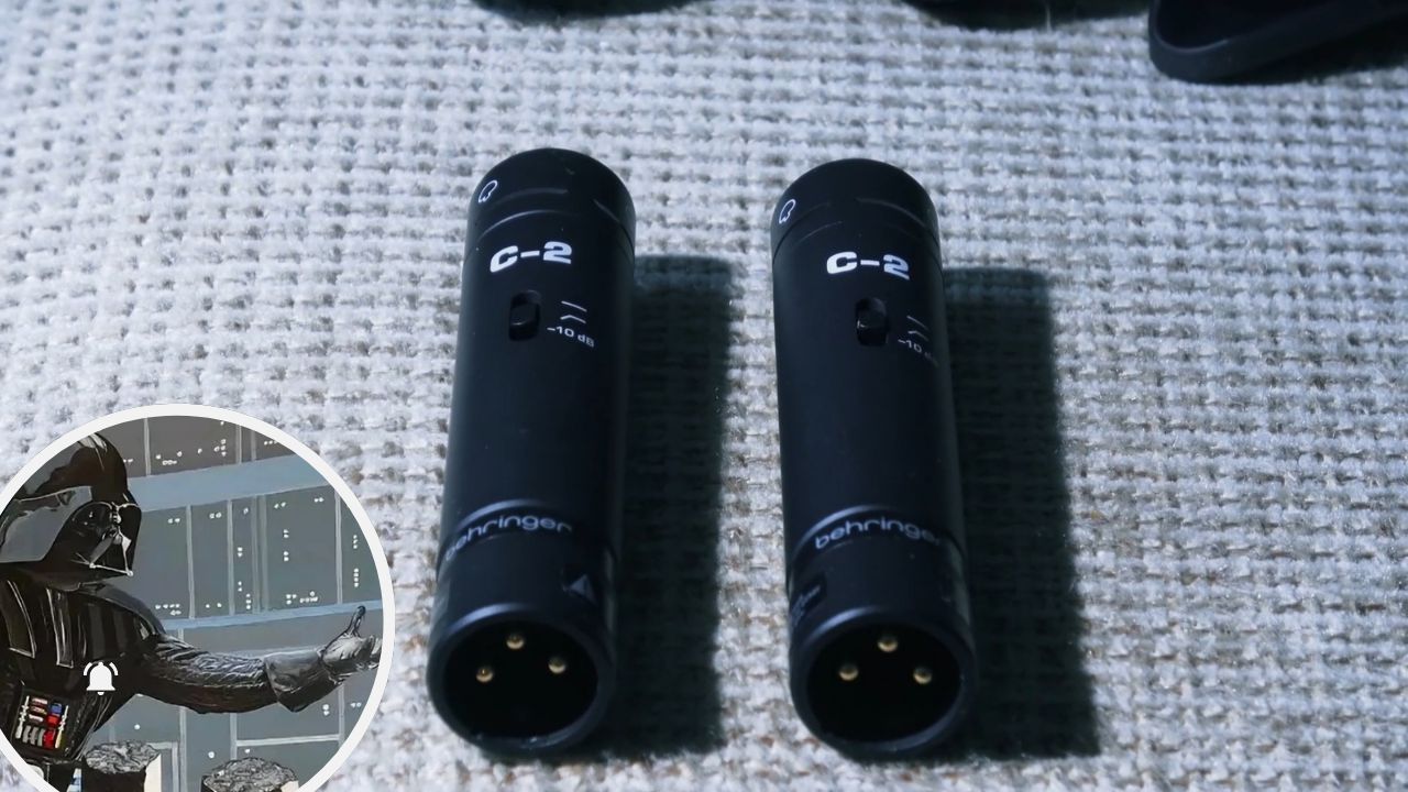 BEHRINGER C-2 DARK EDITION, распаковка - обзор новой версии подобранной пары микрофонов