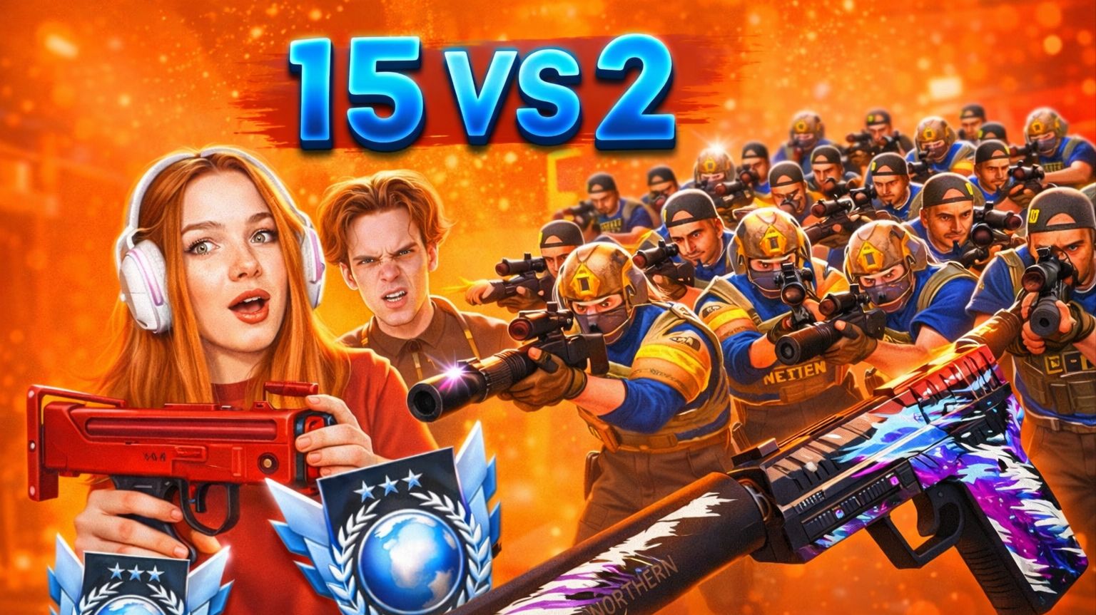 ЭТО ЖЕСТЬ 🤯 СЫГРАЛА С АПОЛЛОНОМ ПРОТИВ 15 ЛЕГЕНД В STANDOFF 2 ЧАСТЬ 2