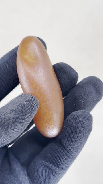 LS-33. Окатыш красного агата ДА ДИ ША ЛИ 大地舍利