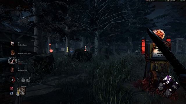 Уничтожение прокачаного пати  за Кукловода/Dead By Daylight