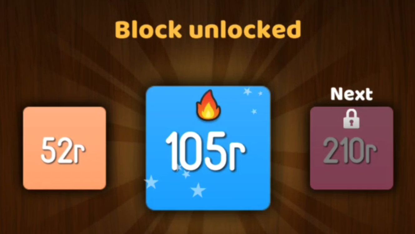 NumBlocks (26r → 52r → 105r)