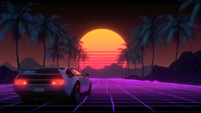 ＢＡＣＫ　ＴＯ　１９８５ [ Synthwave - Retrowave - Dreamwave Mix ] ｜ Tropical Sunset Vibes-(1080p24)
