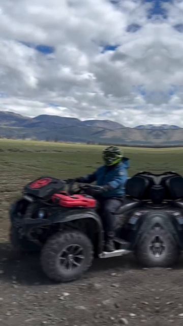 Тур на квадроциклах в Курайскую степь на Алтае
