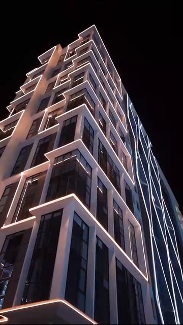 Жк Сочи Парк, г. Сочи в темноте