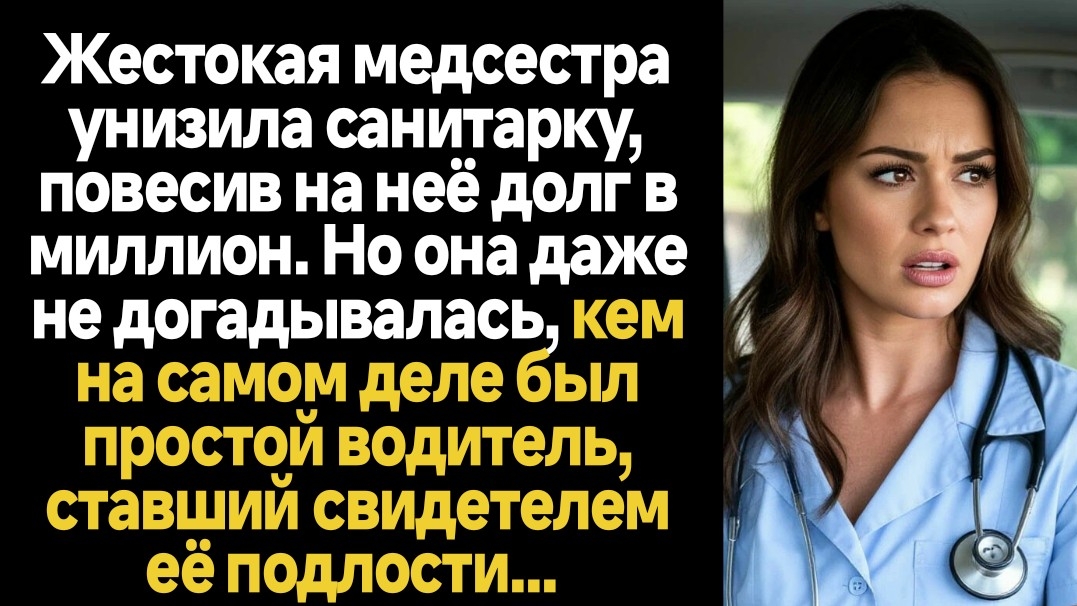 ИСТОРИИ ИЗ ЖИЗНИ/Медсестра унизила санитарку, повесив на неё долг в полмиллиона