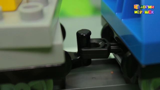 Видео для детей - Игрушки ЛЕГО в мультике - Опасность на стройке.