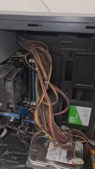 Мышь погибла в компьютере, жаль...