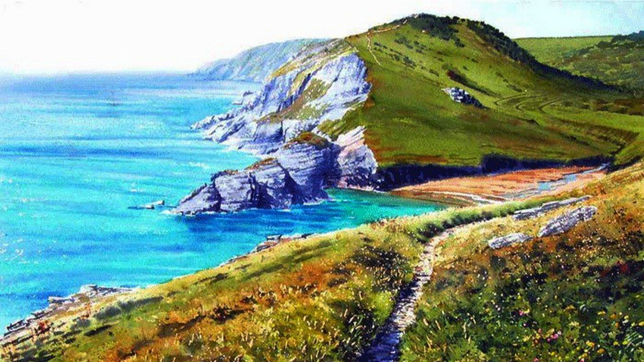 Акварельные пейзажи художника Джо Фрэнсиса Даудена