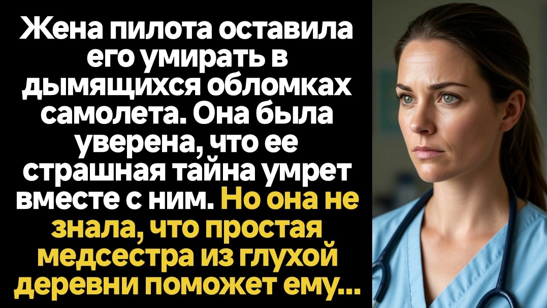 ИСТОРИИ ИЗ ЖИЗНИ/Медсестра помогла пилоту выжить