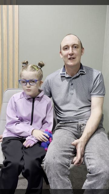 Видеоблагодарность папы Алисы Гусевой