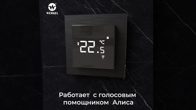 Умный сенсорный терморегулятор - Werkel (1080p)