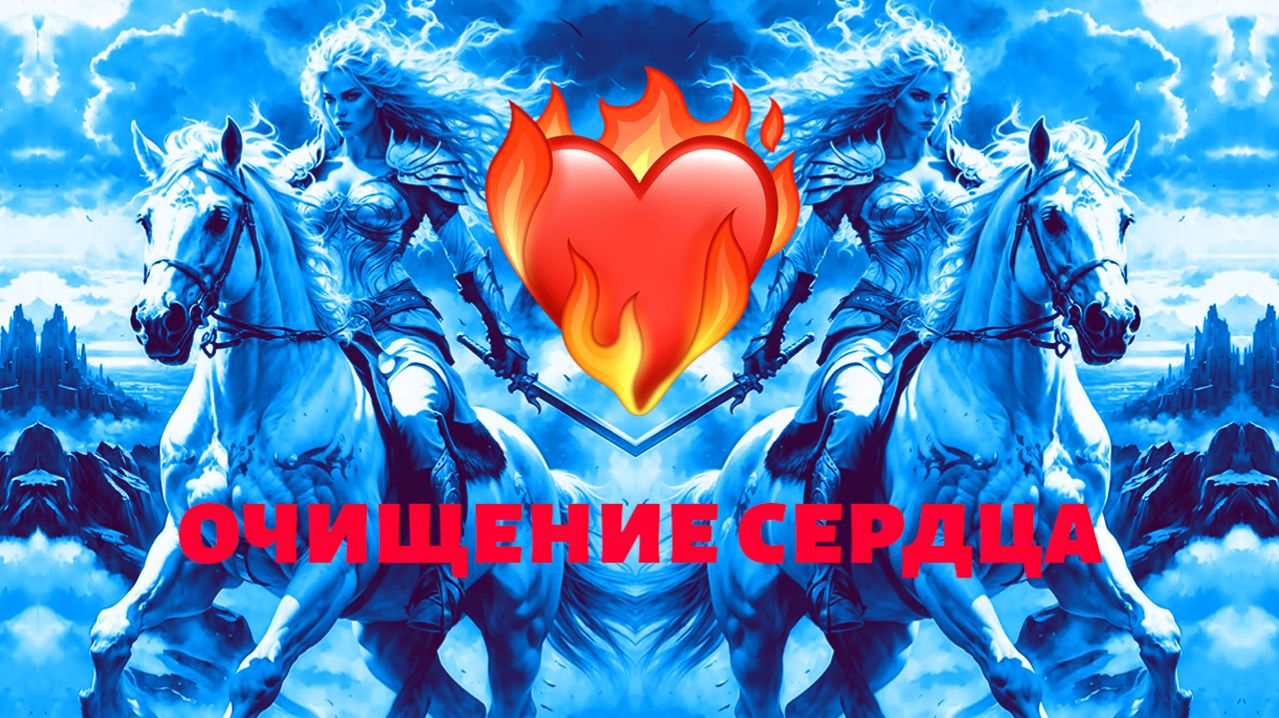 ❤️🔥🌱 через очищение сердца к раскрытию коронной чакры
