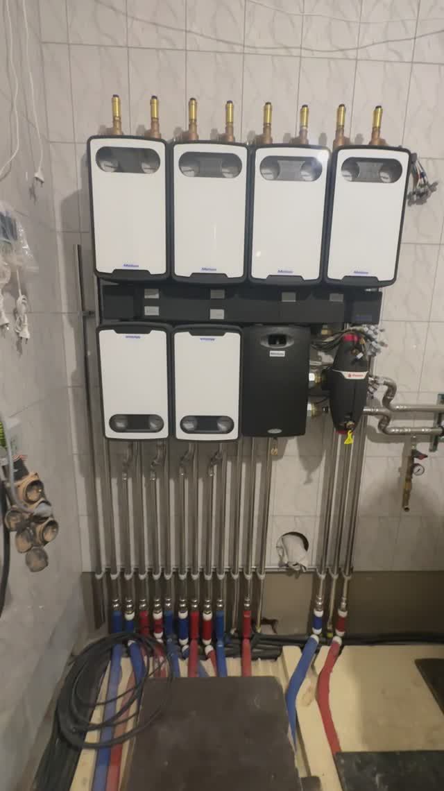 монтаж отопления в доме 550кв\м в 2022году