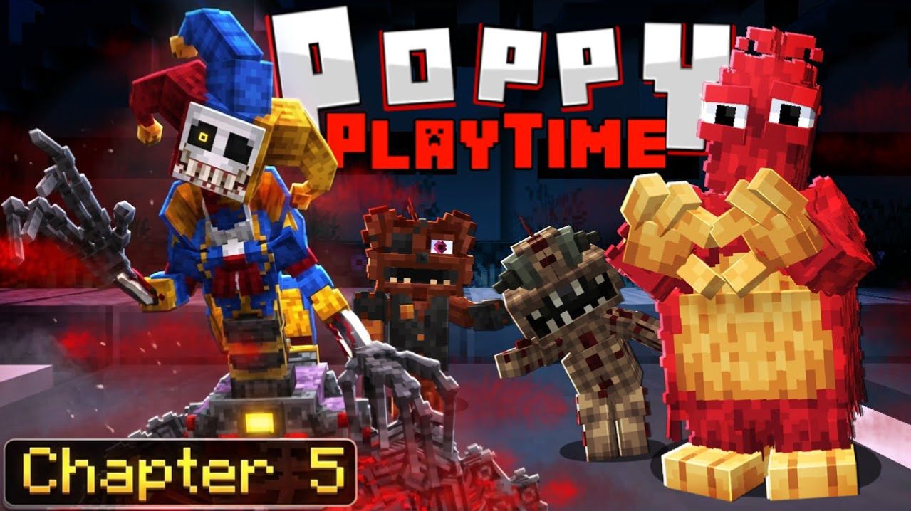 Poppy Playtime, глава 5 в Minecraft Bedrock