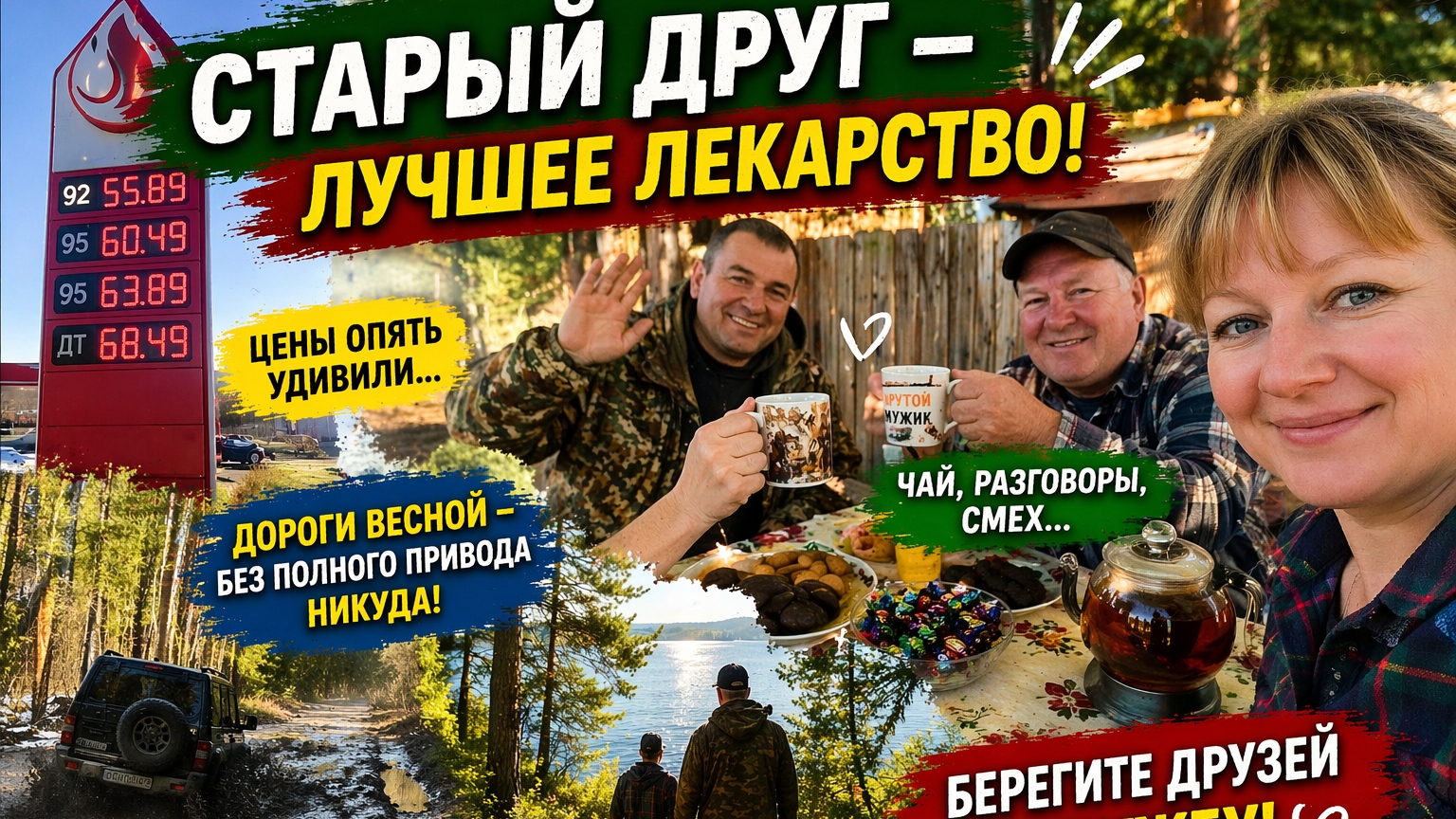 Старый друг — лучшее лекарство ❤️ Дороги, цены и душевная встреча