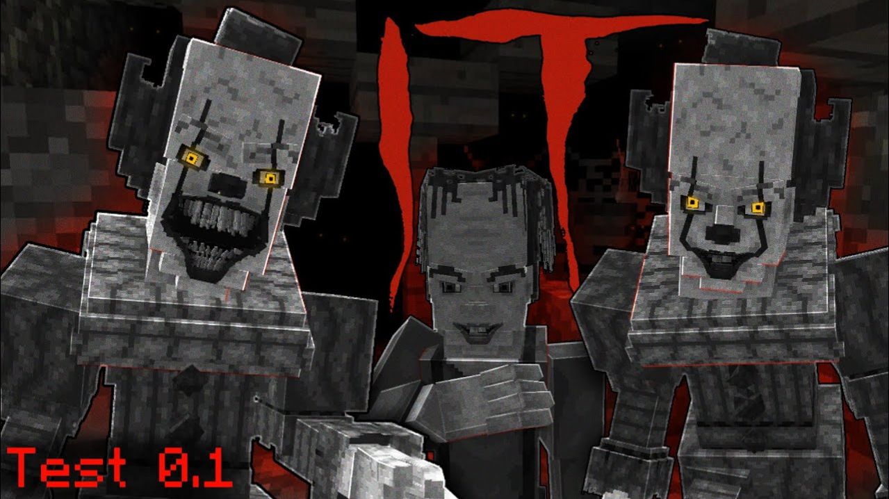 Серый Пеннивайз – ЛУЧШИЙ аддон 🎈 Тест V4, версия 0.1