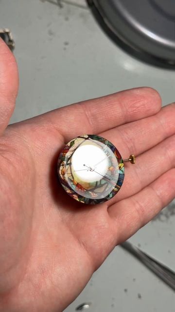 Вечный циферблат часы Ракета-Колибри Jaquet Droz эмаль