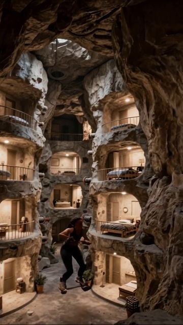 Подземное жилье: уникальный архитектурный проект #архитектура #дизайн #жилище