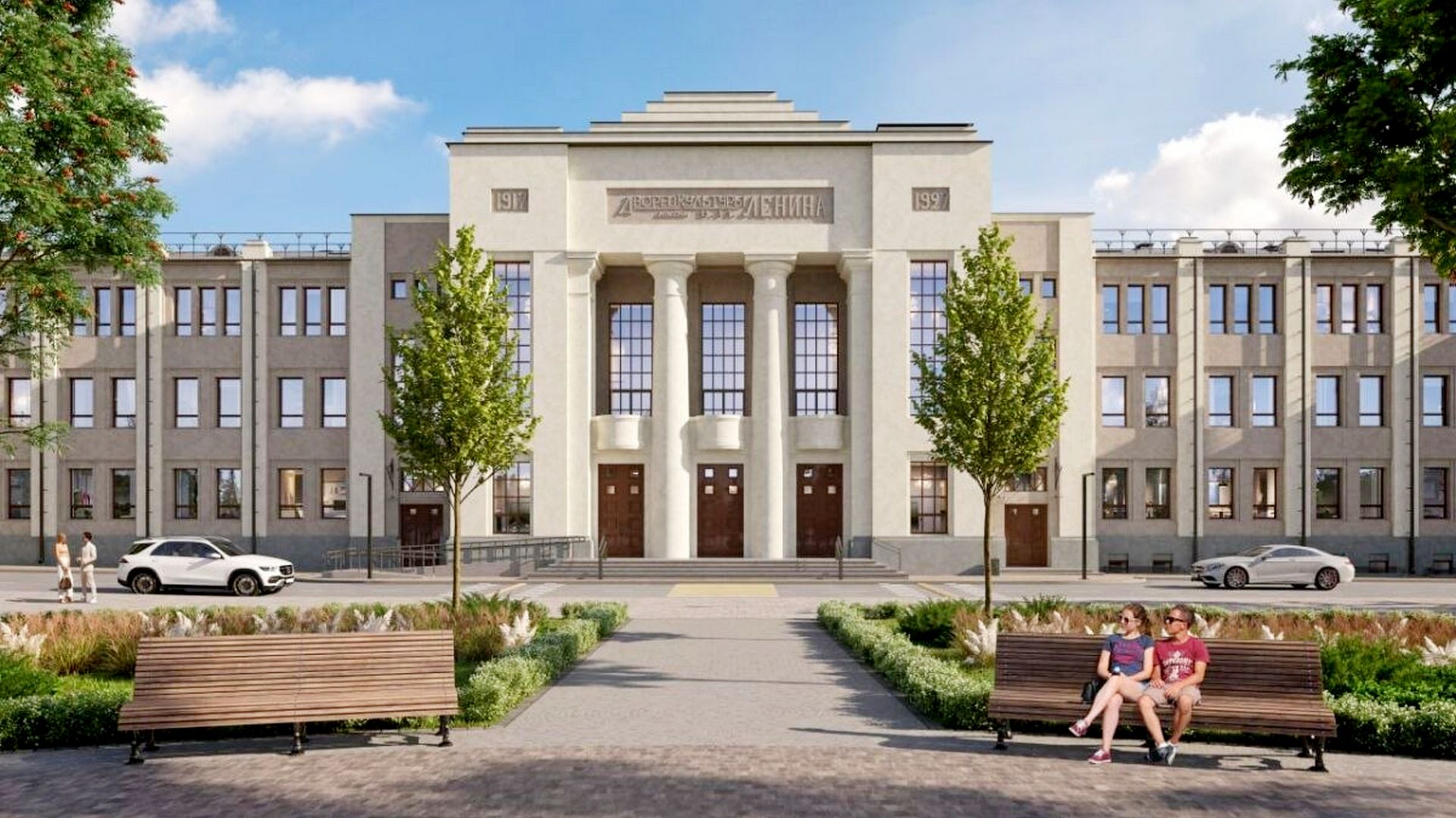 ЖК Наследие. ДК им. Ленина. Канавинский р-он, ул. Окт. Революции, 33. Апрель 2026