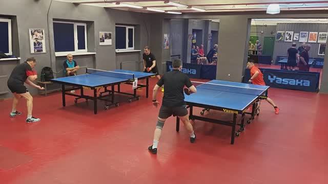 Закзун В. (679) - Ким А. (682) 14.04 настольный теннис турнир Лиги TTSPORT Санкт-Петербург