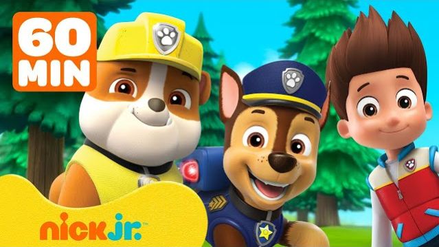 Щенячий патруль  Щенок Крепыш в деле! С Гончиком и Райдером  1 час