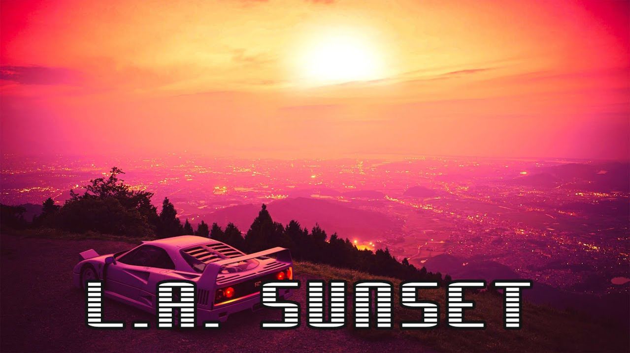 2 Hour Synthwave MIX  - L.A. Sunset | Royalty Free Copyright Safe Music