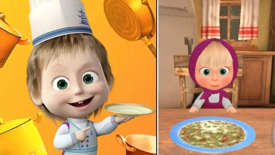 Маша и Медведь. Маша повар