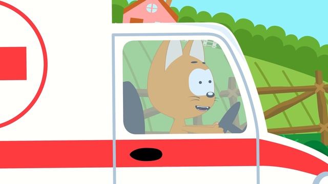 Машинка | Котёнок Котэ | Песенка мультик про машинки для детей малышей