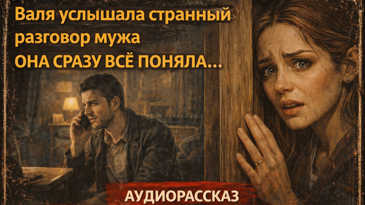 Валя услышала странный разговор мужа. Она сразу все поняла…