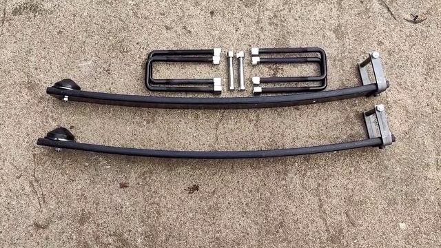 Арт. 1078 Подрессорники с подушкой для Газели с рессорами старого образца