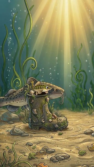 🐟 Ты не одинок в этой огромной «реке» ❤️