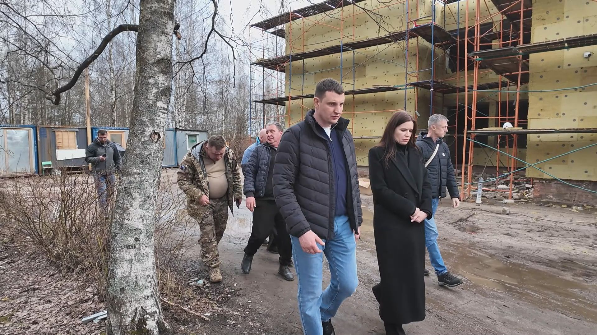 Глава Павлово-Посадского округа проверил ход капремонта школы в Кузнецах