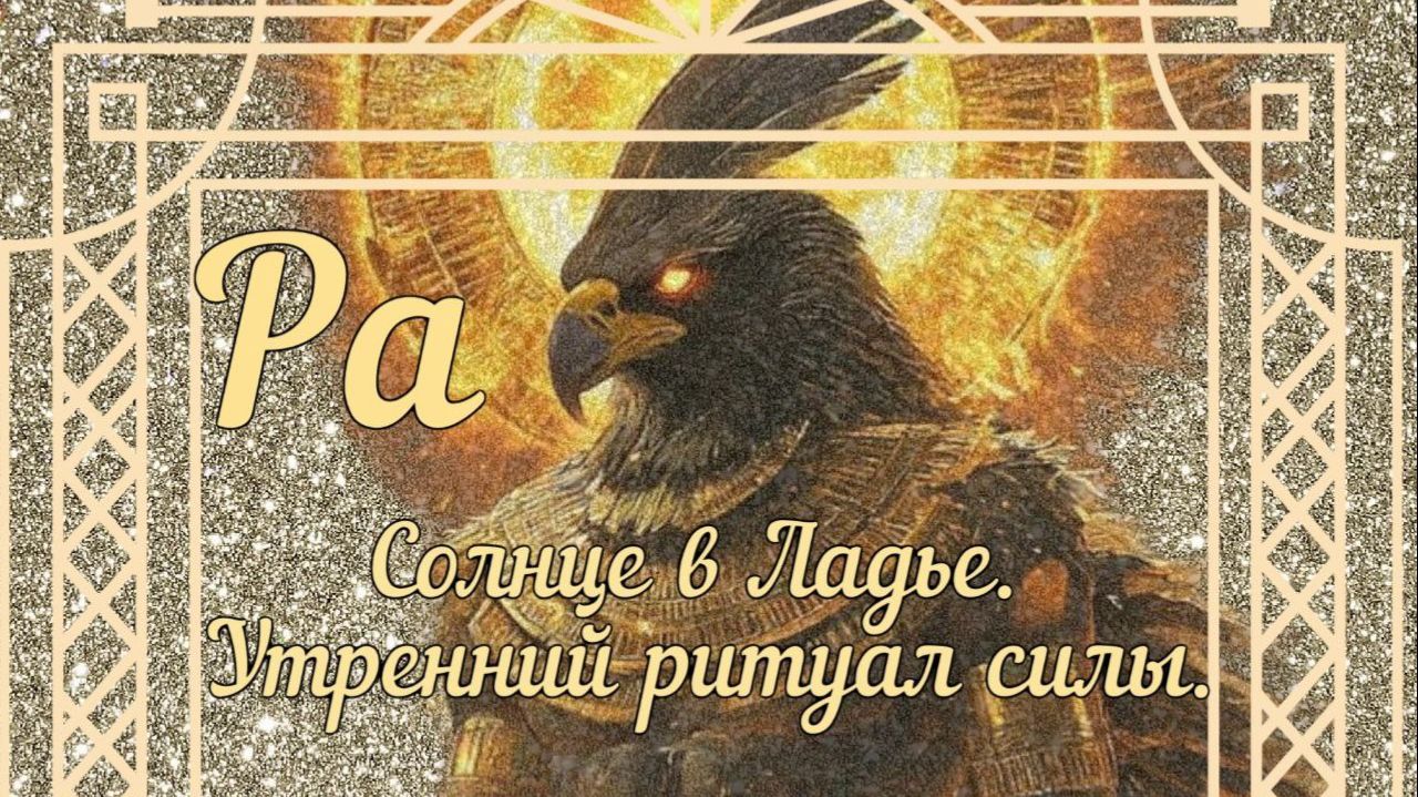 🌅 ВЫПУСК 1. РА — СОЛНЦЕ В ЛАДЬЕ.