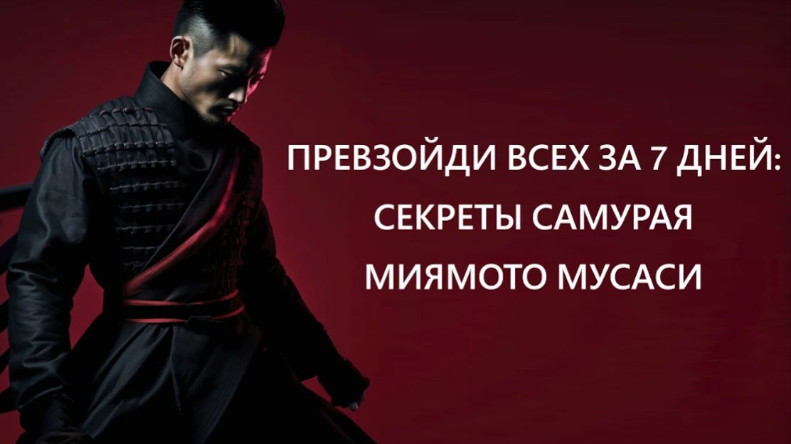 Превзойди всех за 7 дней: секреты самурая Миямото Мусаси
