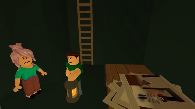 РАСЧЕСКА ИЗ ГВОЗДЕЙ (страшная история в Роблокс) Roblox