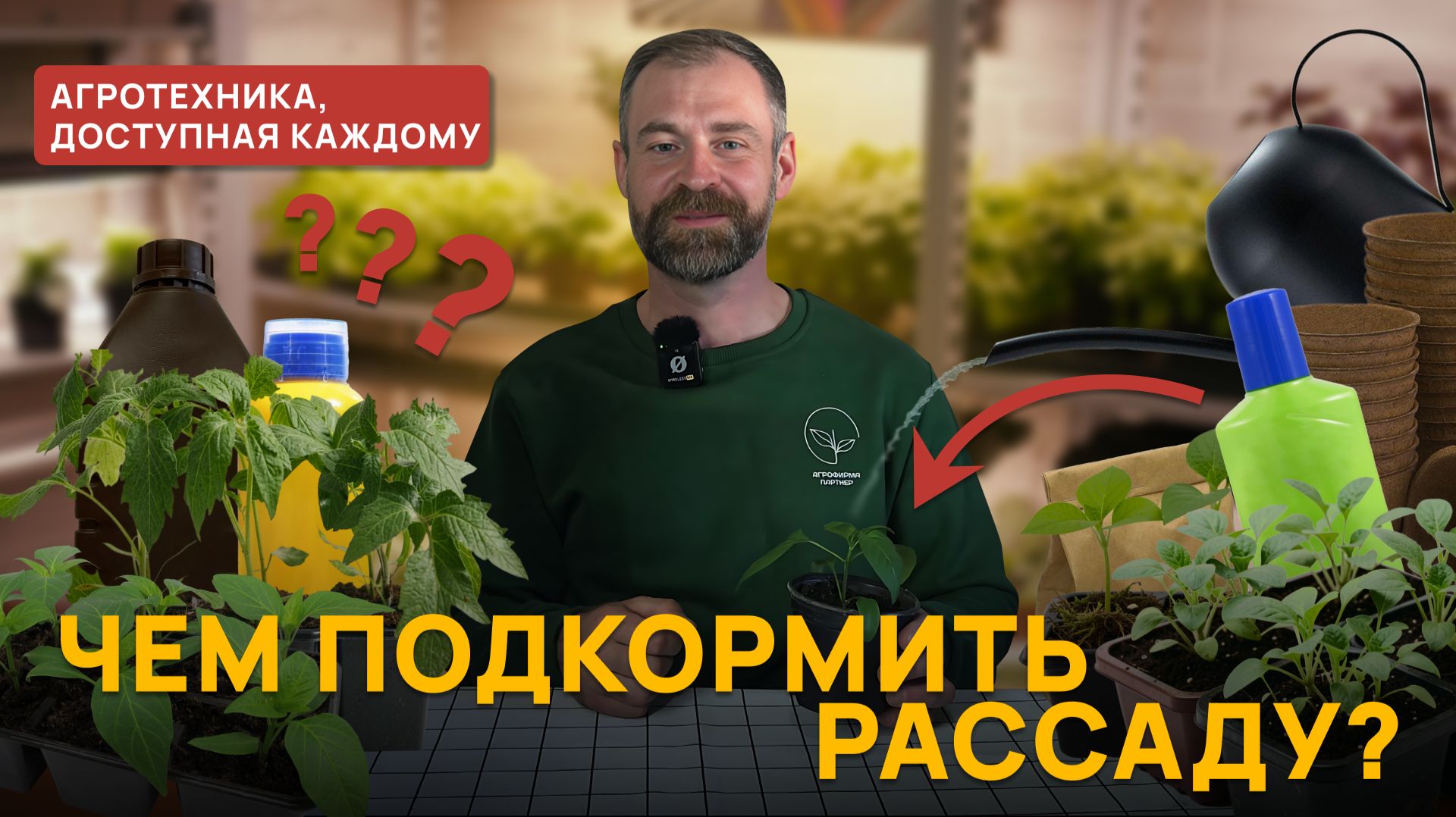 РАССАДА ЖЕЛТЕЕТ И НЕ РАСТЁТ? Вся правда о подкормках (азот, фосфор, калий)