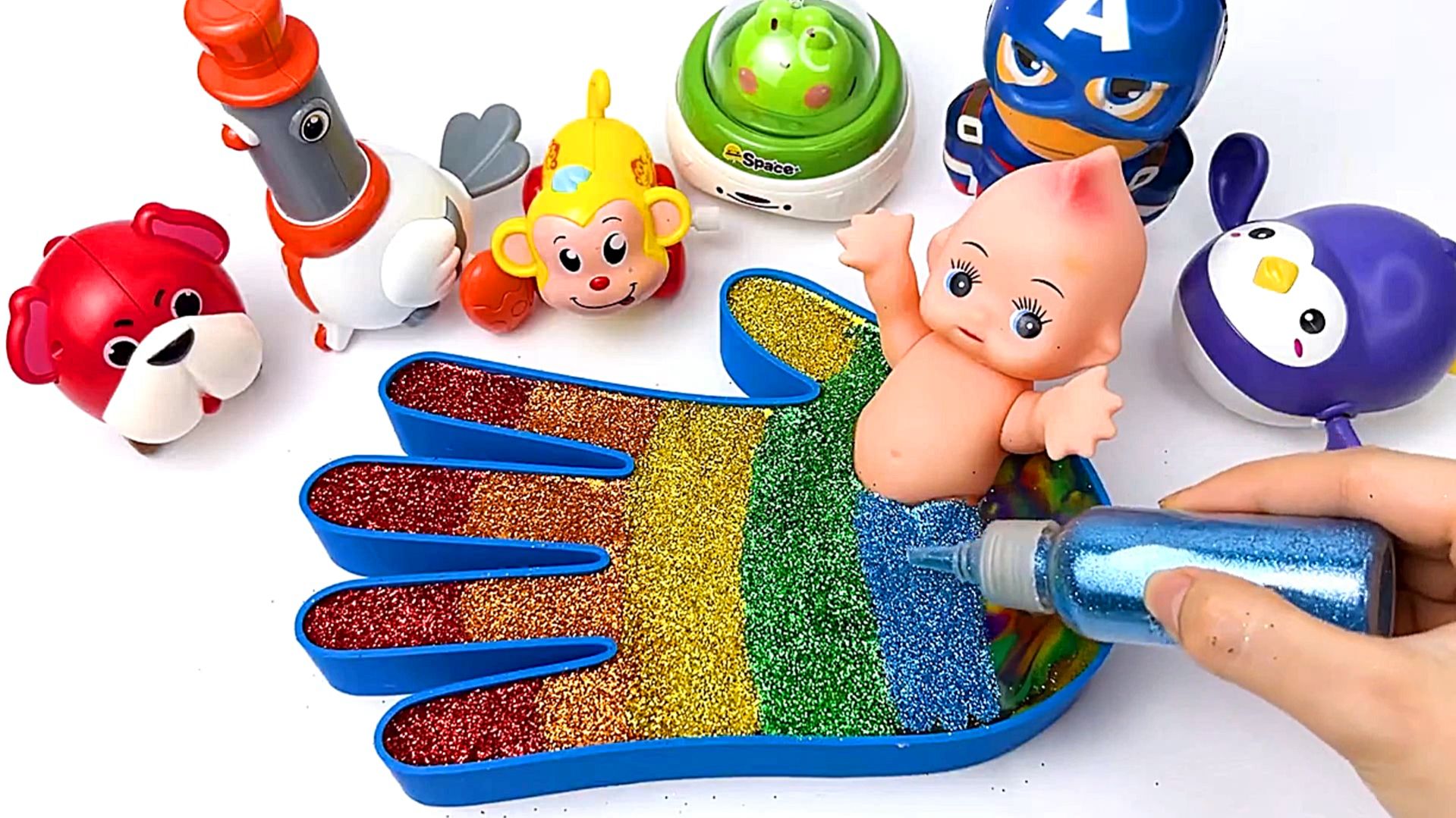 Мультфильмы для малышей. Мультики для детей. Новые игрушки. Слаймы. Звуки. АСМР