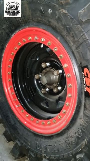 УАЗ Буханка ПОЛБАТОНА - Ставим колесные проставки для расширения колеи