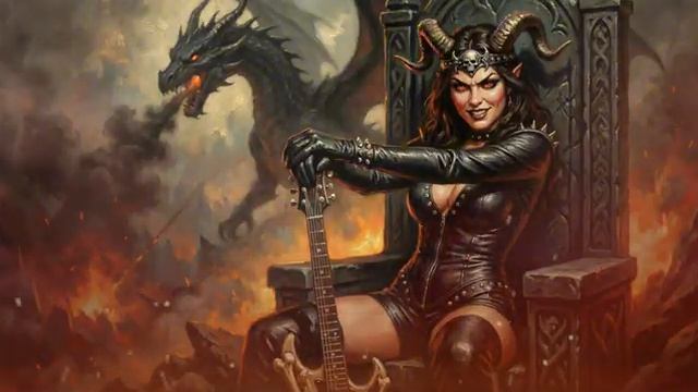 Epic Dark Power Metal Female Voice Sinister Melodies Gothic Fire Ascension