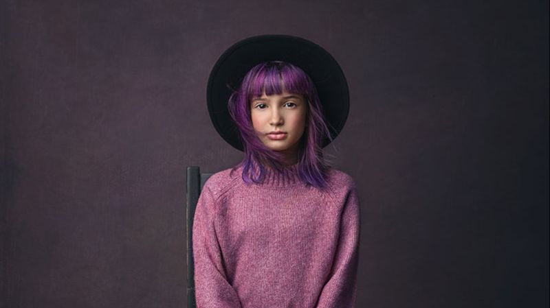 Meg Bitton - Pop Of Purple - Pamela Canedo