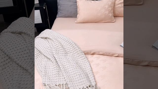 Комплект постельного белья Сатин Жаккард «Нежный закат»