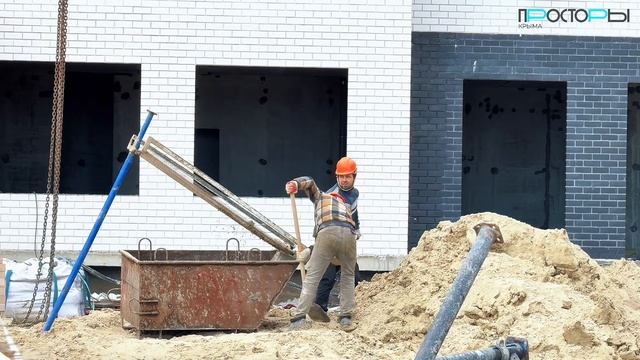 Литер 14. Просторы Крыма. Ход строительства. 2 пол. апреля 2026