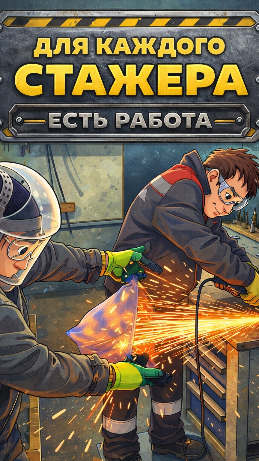 Для каждого стажера есть работа