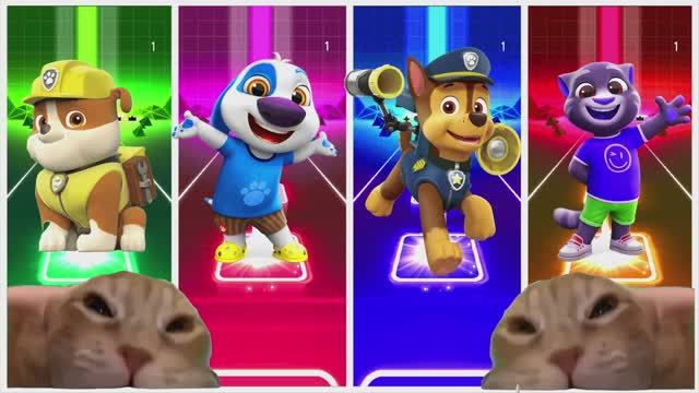 МУЛЬТИК ПРО ГЕРОЕВ: ЩЕНЯЧИЙ ПАТРУЛЬ Против ГОВОРЯЩИЙ ТОМ И ДРУЗЬЯ 🐶🔥🐱