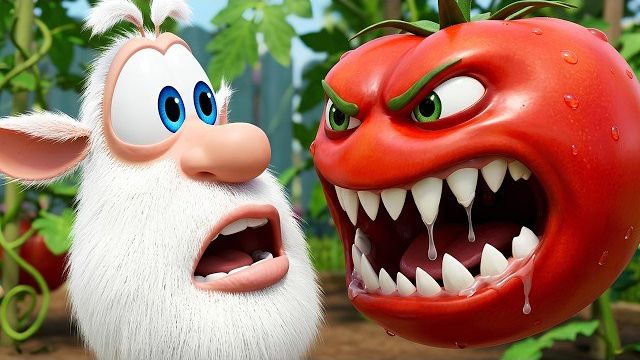 Буба садит огород! Веселые огородные истории любимый детский мультик!