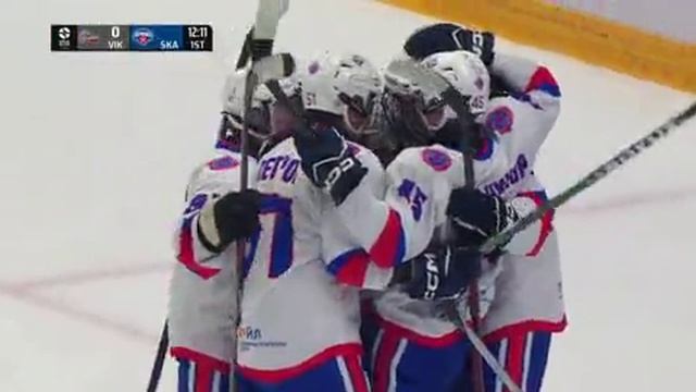 Зрячий пас и идеальное подставление  Армия СКА открывает счёт!