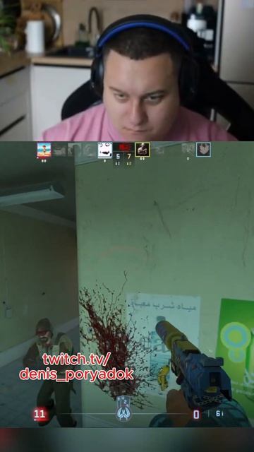 Захватывающий файт на Mirage  #cs2 #show #faceit #lvl #fun