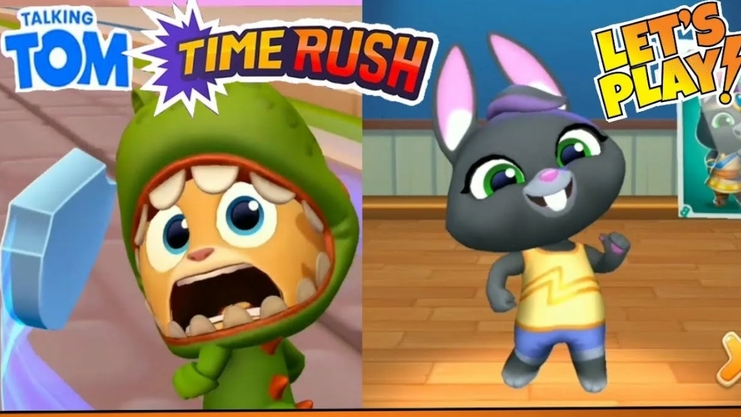 Говорящий Том бег за золотом, гонка на время, герои. Сборник. новая серия.Бегите, прыгайте и мчитесь