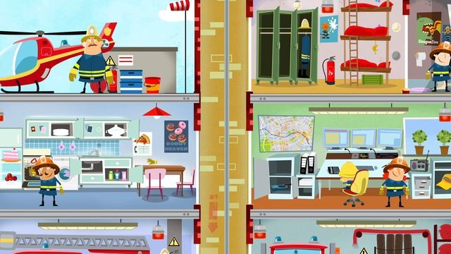 пожарники мультфильм для детей развивающий