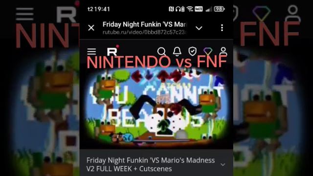 Персонажи Nintendo Vs FNF